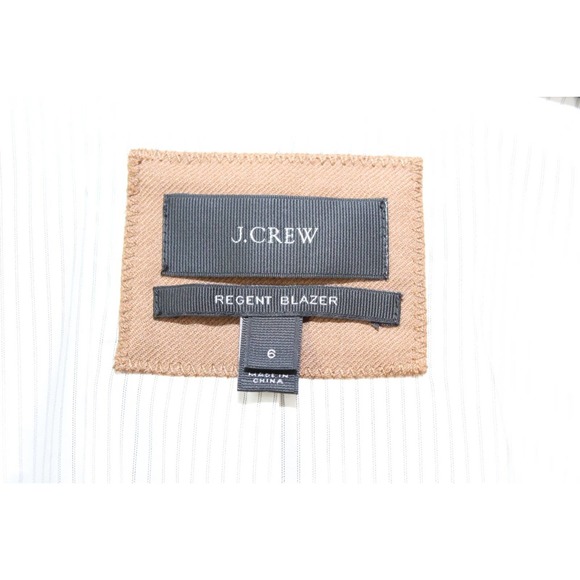 J. Crew Wool Blend Regent Blazer Suit Jacket Camel Brown Size 6 B0323 H13907 - Picture 6 of 12